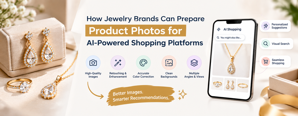 How Jewelry Brands Can Prepare Product Photos for AI-Powered Shopping Platforms  - Cover Image